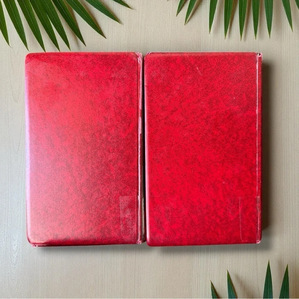 The History of England | Vol. II & IV | 1967 | Red Faux Leather Set